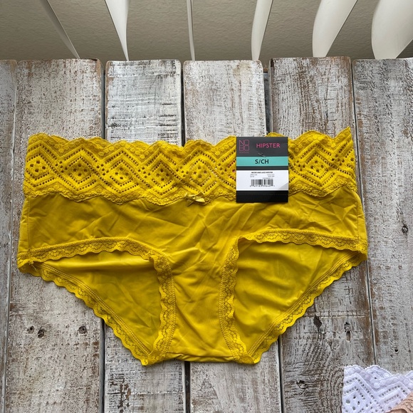 NWT No Boundaries 3 Pair Women's Panties No Bo Hipster Thong Size Small - Picture 5 of 6